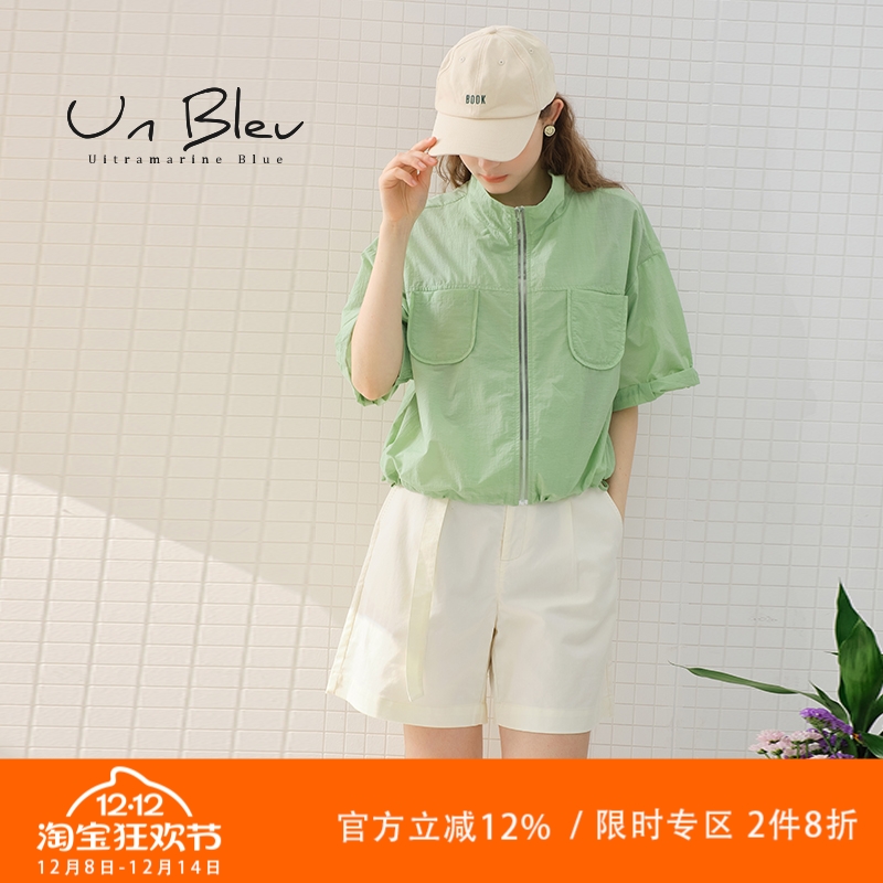 UnBleu夏季外套女薄款设计感小众