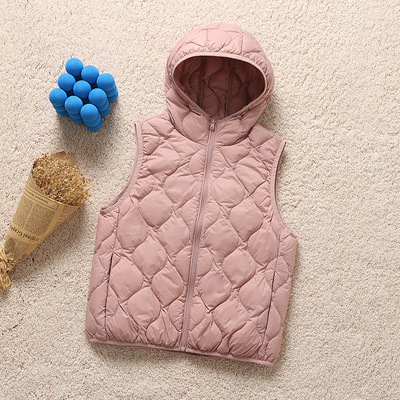 羽绒马甲女款时尚洋气白鸭绒内搭可外穿胖mm背心新款2025时髦减龄