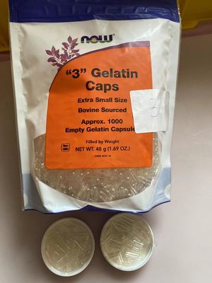 nowfoods3号空胶囊壳可食用