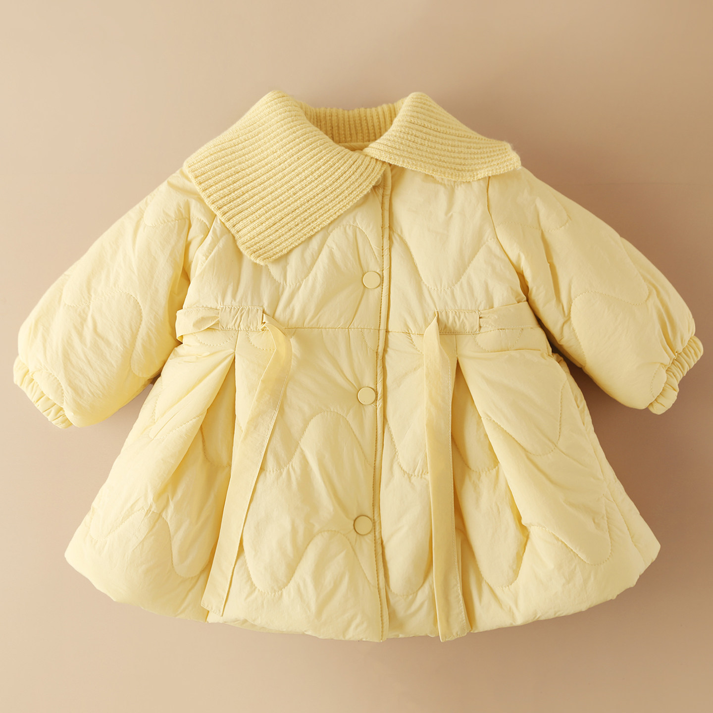 女童秋冬装棉服外套2025新款儿童宝宝加绒加厚棉衣派克服保暖大衣