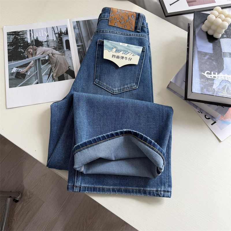 王炸裤型~ 双版本显腿直腿长牛仔裤女时髦显瘦藏肉阔腿直筒裤春季,女装/女士精品,牛仔裤,淘宝优惠券,粉丝福利购,淘宝优惠卷