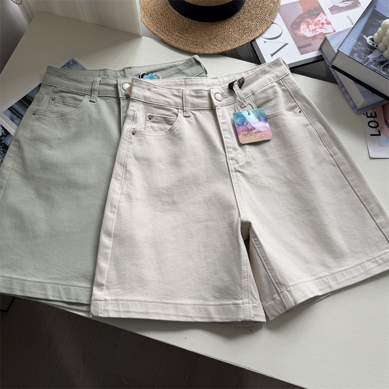 夏季高腰显瘦休闲短裤女