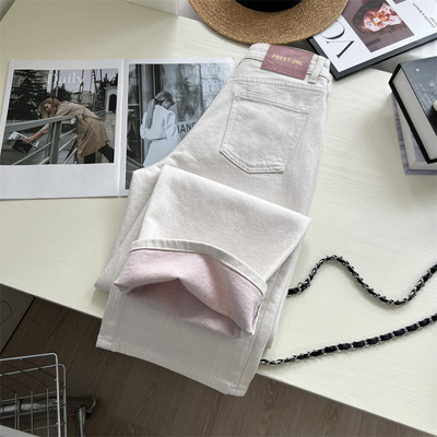 显瘦微宽松直筒阔腿拖地裤