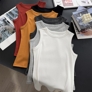 背心女修身 纯色无袖 内搭吊带可外穿极简上衣春夏 神仙系列 bi入款