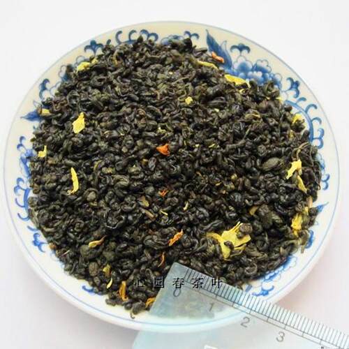 绿茶茉莉花茶叶浓香型蟹目香珠