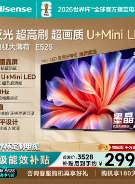 海信大薄荷E52S55吋抗反光电视