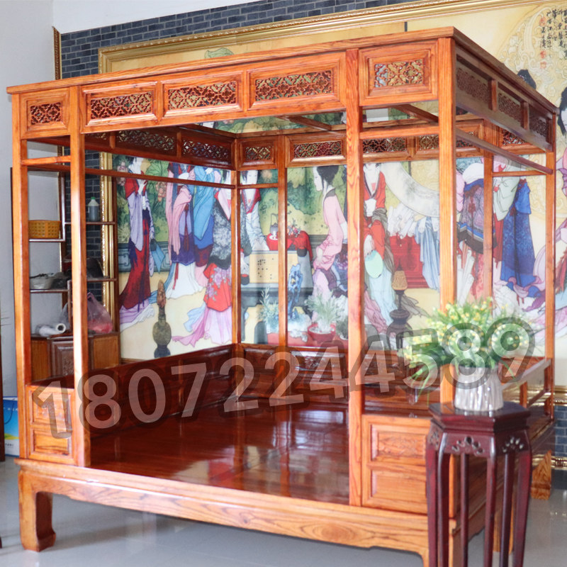 Ming The ancient bed Original wooden Stepper court Canopy Bed Babu bed Solid wood bed Manufactor Direct selling Babu bedin the Residential furniture , Beds , Solid wood bed  category - from Buy2taobao.com to provide professional Taobao agent buy service