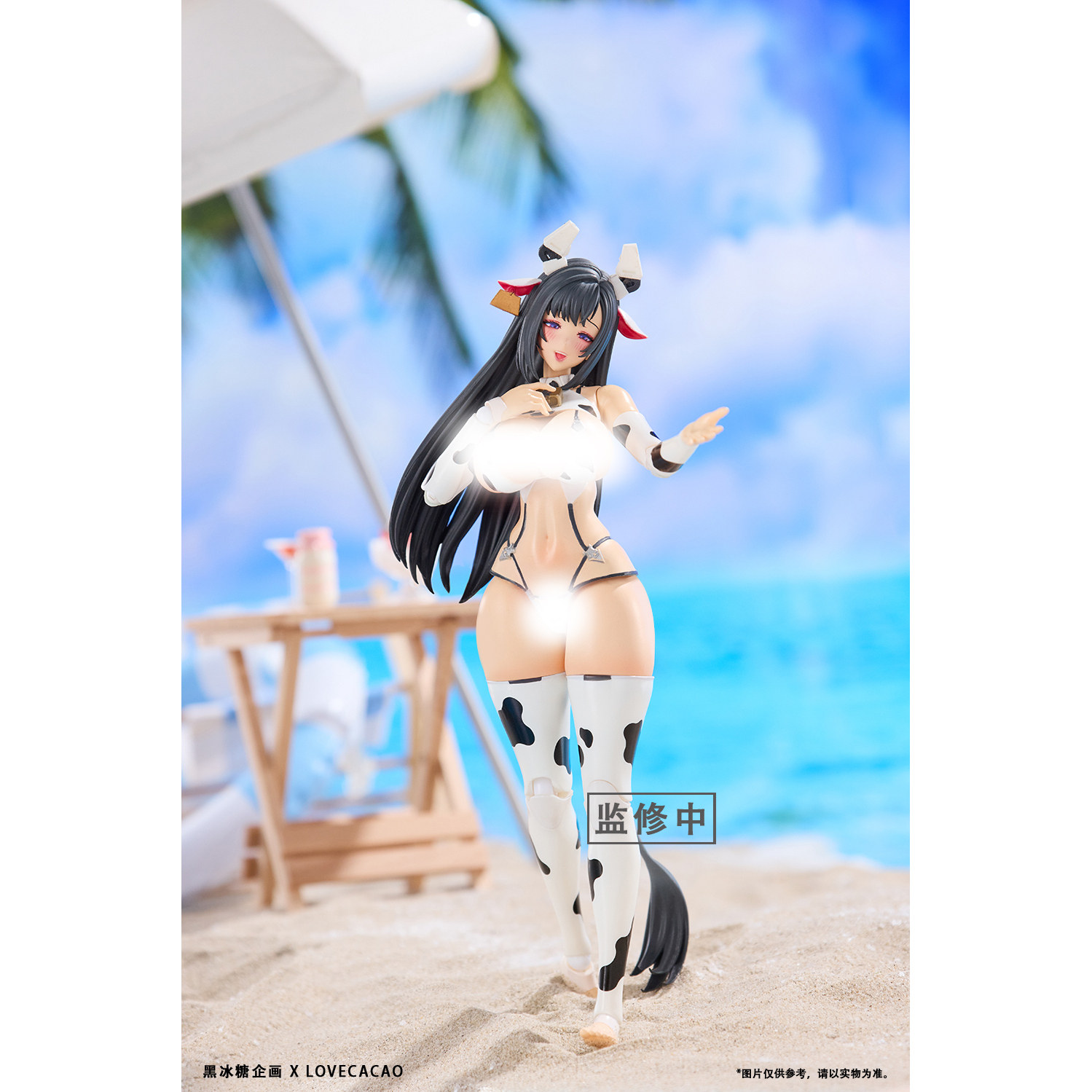 现货 黑冰糖企画 Milky White乳白酱 奶牛妹  1/12可动手办模型
