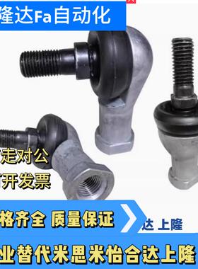 BNE51-SQZ5/6/8/10/12/14/16/18/20/22-RS-R直弯杆球头关节轴承