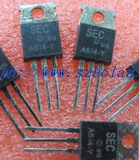 A614/2SA614三极管，2SA614-Y PNP 功率管 TO-220