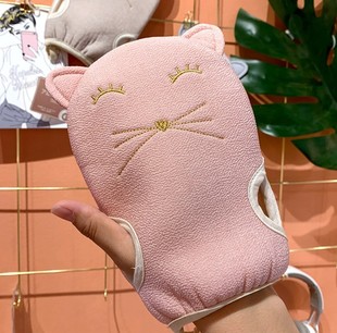 儿童搓澡巾不疼擦澡巾宝宝浴擦沐浴手套去角质擦背巾卡通搓背神器