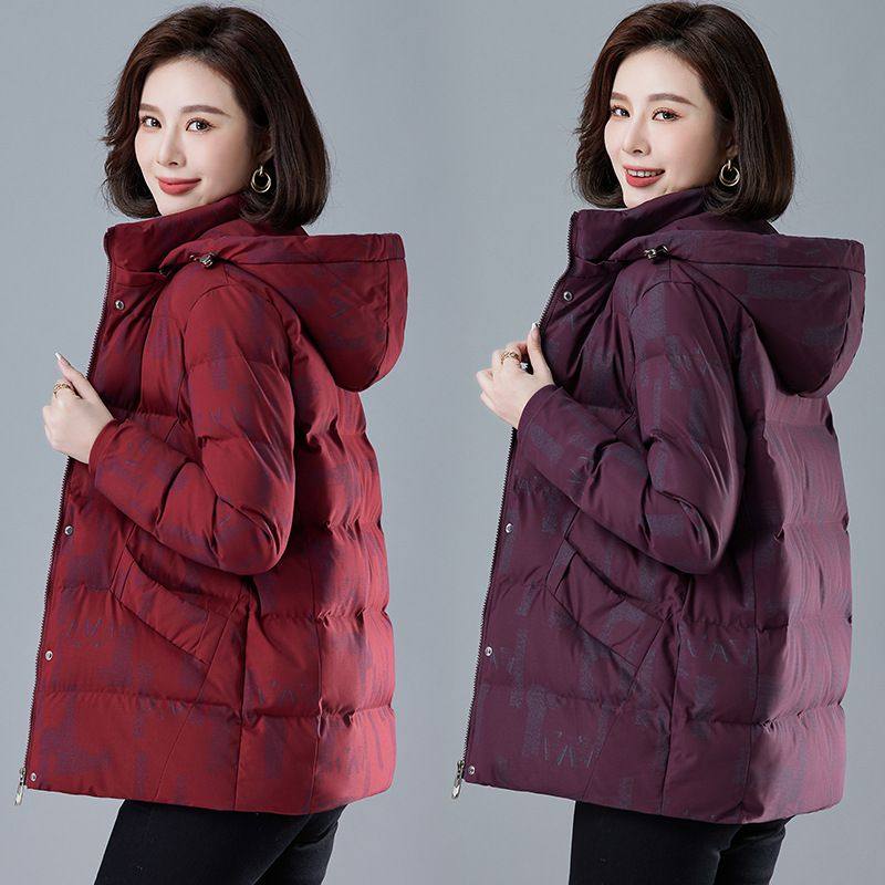 中老年妈妈装洋气印花防风保暖羽绒棉衣女冬季加厚洋气印花棉服,女装/女士精品,棉衣/棉服,淘宝优惠券,粉丝福利购,淘宝优惠卷