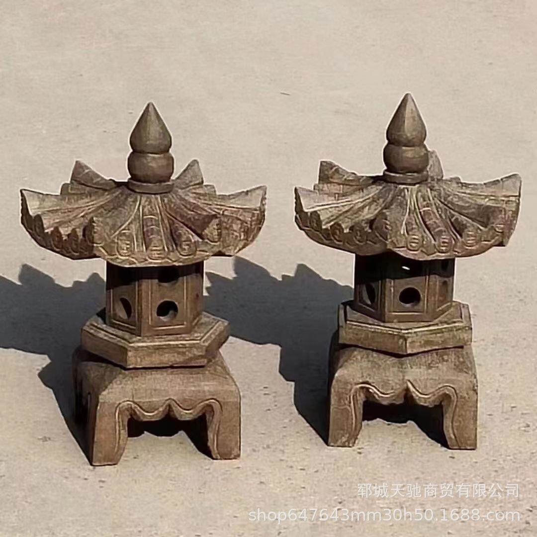 老磨盘水盘仿古石器景区装饰井口摆件石桌石磨盘现货庭院门口石墩