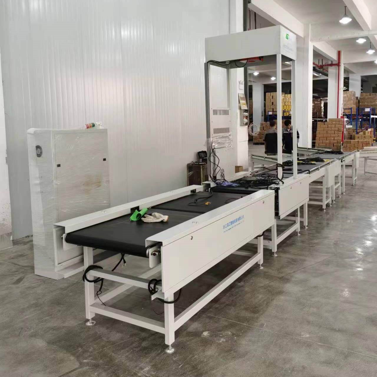 扫码称重一体机DWS快递电商用二维码识别分拣测体动态称重机