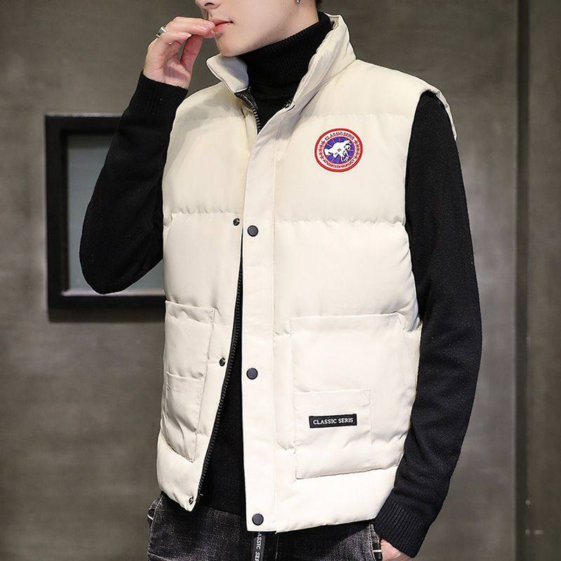 大羽绒棉马甲男韩版潮流无袖男士背心棉服休闲大码坎肩新款,男装,常规马甲,淘宝优惠券,粉丝福利购,淘宝优惠卷