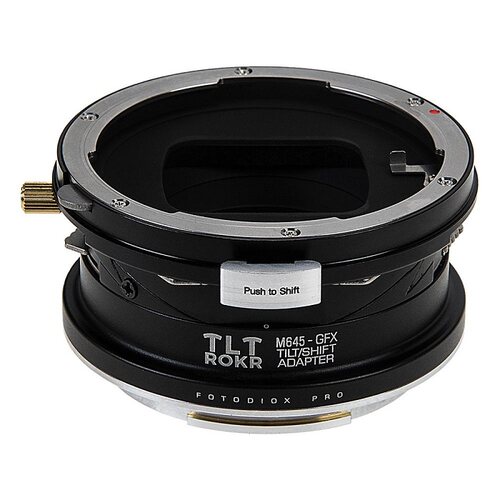 Fotodiox玛米亚Mamiya 645镜头转GFX摇摆Tilt移轴Shift转接环