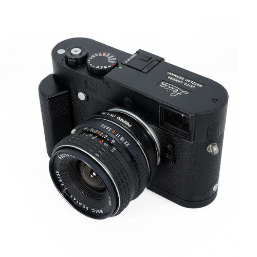 PEIPRO平工坊 PK-M宾得PK镜头转徕卡M口机器转接环配LM-EA7自动环