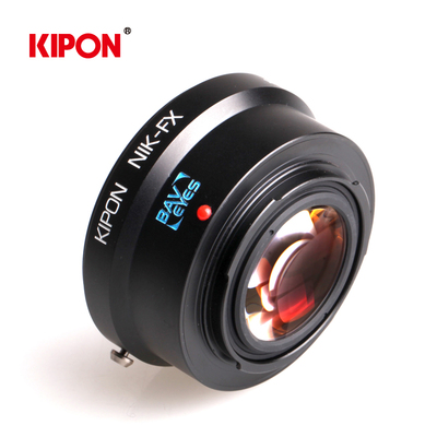 KIPON NIK-FX Baveyes NIK镜头接FUJI X机身0.7倍减焦增光转接环