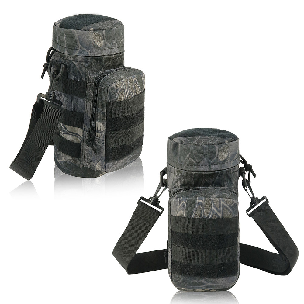 水壶袋户外军迷战术保温水杯套3L4L大容量便携旅行多功能斜跨壶套