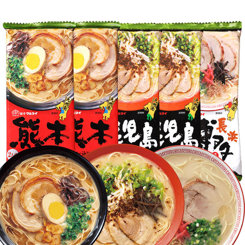 5包装日本九州玛尔泰熊本拉面