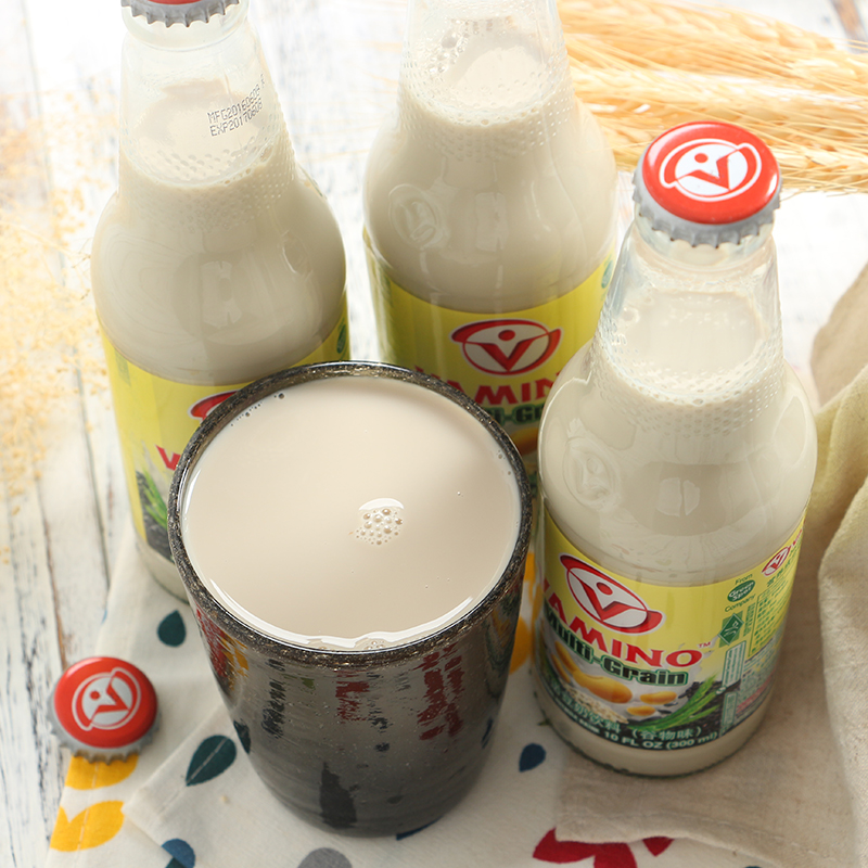 Ì©¹úÔ×°½ø¿ÚÒûÁÏ VaminoÍÛÃ×ŵ ¹ÈÎïζάËûÄ̶¹ÄÌ300ml Ôç²Í¶¹ÄÌ