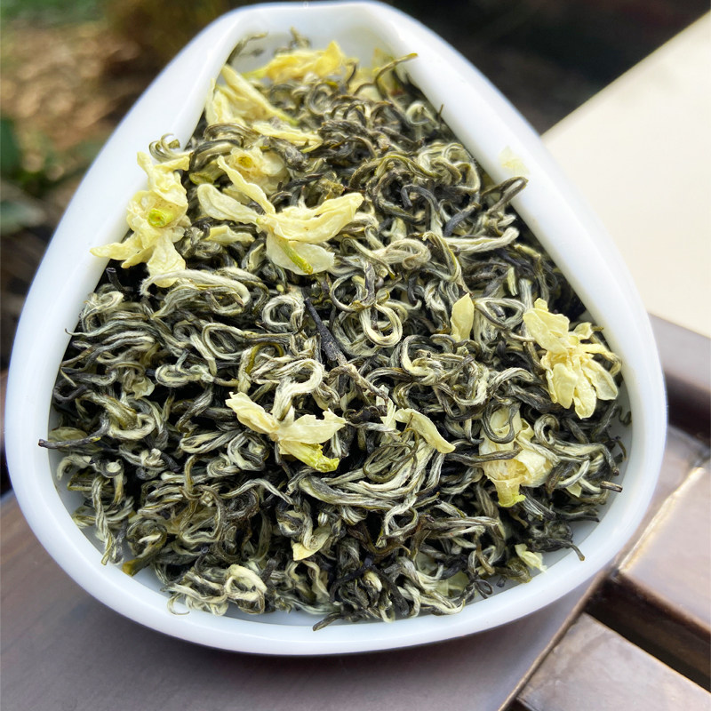 2026新茶 峨嵋山特级光大飘雪 茉莉花茶 浓香花茶 茶叶250克包邮
