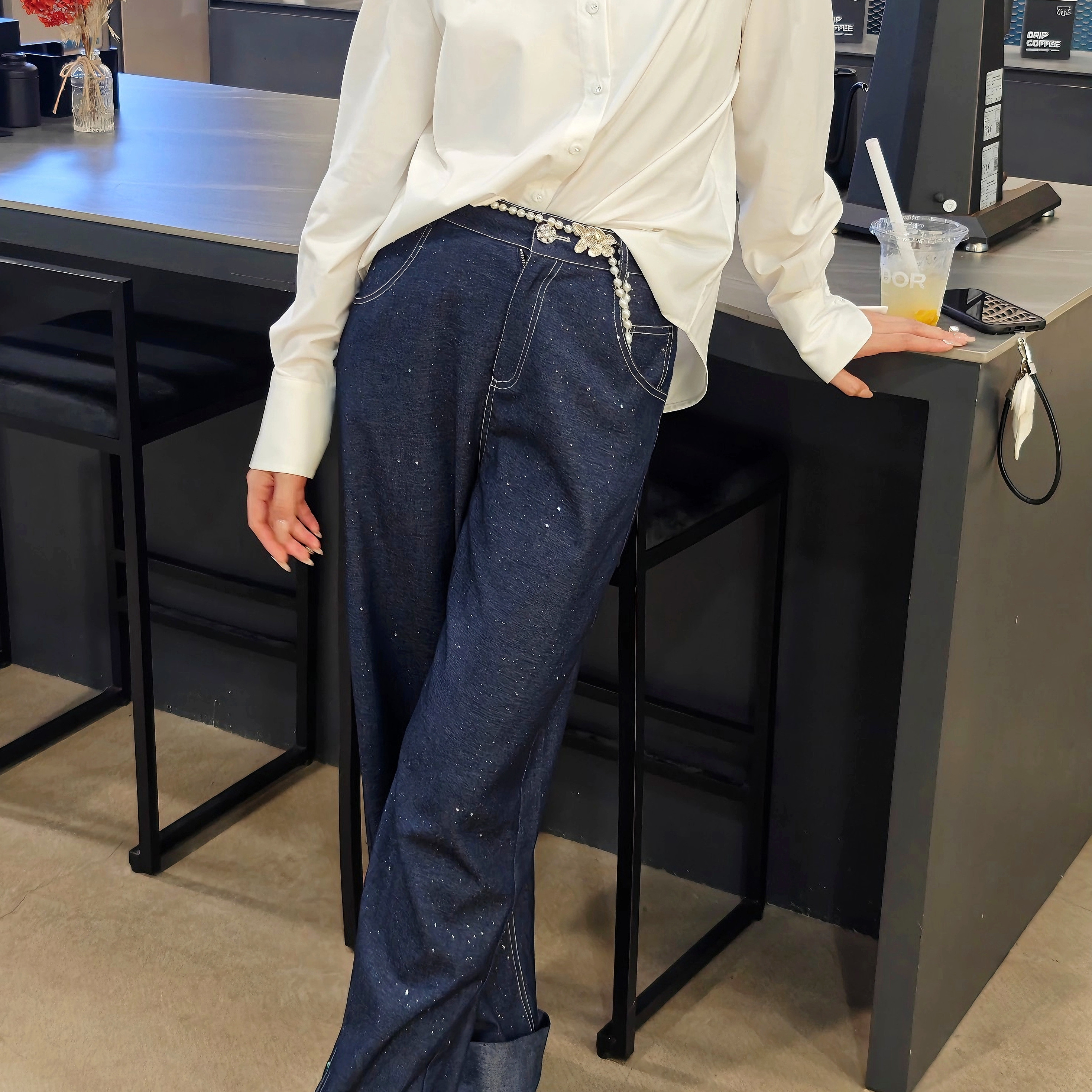 QILI绮丽时装2025秋冬裤子 QL35265