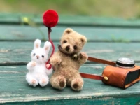 Японский оригинальный набор материалов, кролик, DIY