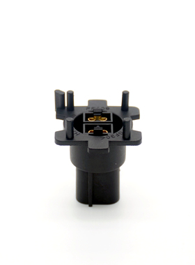 适用东南DX3 A5大灯远近光灯灯座H7 H1原车款支架卡座接口插头