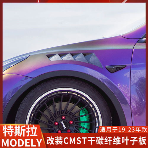 CMST特斯拉MODELY改装叶子板