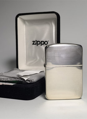 zippo经典系列纯银通勤收藏