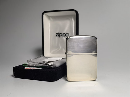 zippo经典系列纯银通勤收藏