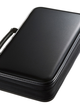 日本SANWA蓝光光碟盒车载光盘包蝶包CD盒DVD收纳包24/56/96片装