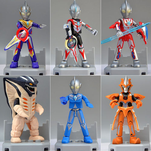 布鲁可积木奥特曼拼插人偶