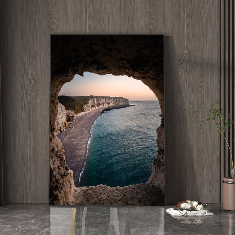 波普视觉延伸沙发背景墙装饰画小清新客厅门窗风景卧室餐厅摆挂画,家居饰品,现代装饰画,淘宝优惠券,粉丝福利购,淘宝优惠卷