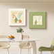 餐厅装 饰画小清新绿色系饭厅餐桌挂画原木奶油风艺术卧室床头壁画
