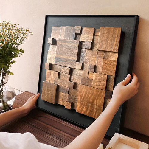 法式中古风玄关壁挂画