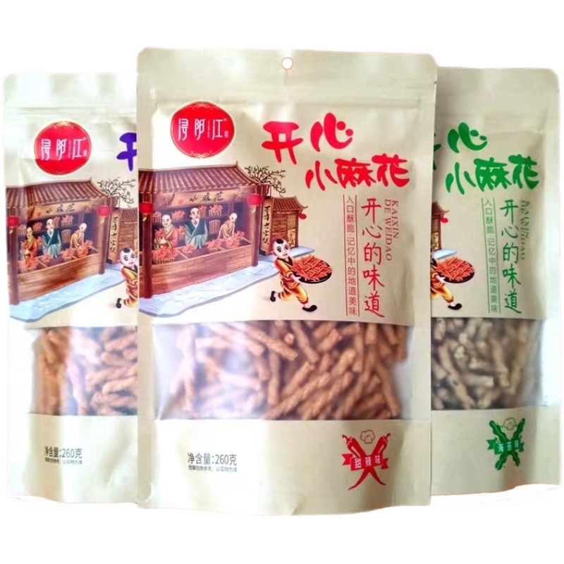 浔阳江甜辣海苔烧烤味手工小麻花