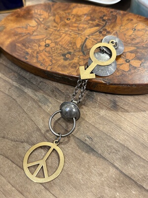 中古默认微瑕不退不换  reminiscence 法产特别款 单只耳夹