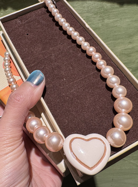 中古默认微瑕不退不换  thun意大利小贵牌 树脂陶瓷项链