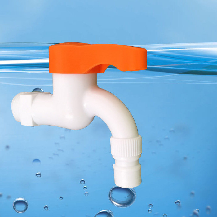 abs塑料水龙头 冷热水嘴4分家庭洗衣机水龙头单冷龙头 陶瓷芯