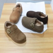 551 诗路花语女鞋 211 增高深口单鞋 懒人鞋 2025冬季 加绒厚底勃肯鞋