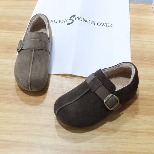 诗路花语女鞋勃肯鞋厚底乐福鞋