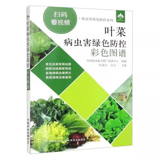 扫码 叶菜病虫害绿色防控彩色图谱蔬菜种植栽培技术大全蔬菜病害用药指南 看视频