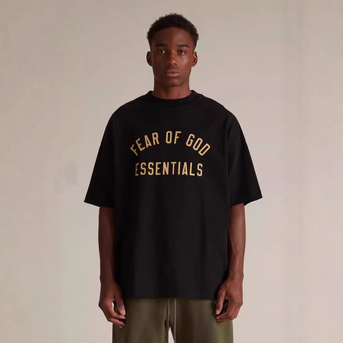 fog新款Essentials ZONE 24FW重返校园潮牌Te圆领直筒短袖T恤男女