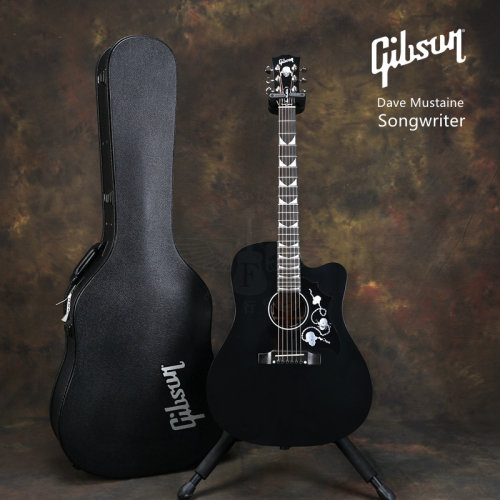 飞琴行Gibson Dave Mustaine马大卫Songwriter全单电箱民谣吉他 - 封面