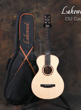 飞琴行 德国手工Lakewood雷克梧德 C52 CUSTOM 全单民谣吉他