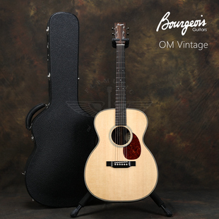 飞琴行 宝时华 Bourgeois om vintage 美产全单民谣木吉他