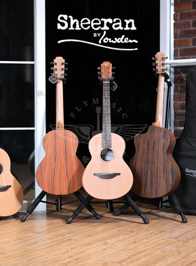 飞琴行 Ed Sheeran by Lowden 黄老板老邓 联名款 旅行吉他 单板