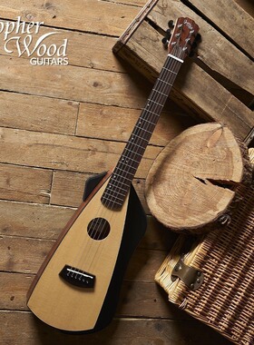 飞琴行 歌斐木Gopherwood旅行吉他i-Trekking扫把琴 单板民谣吉他